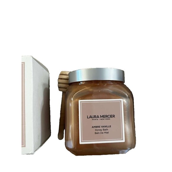 New Laura Mercier Ambre Vanille Honey Bath 300g/12oz - Picture 2 of 4